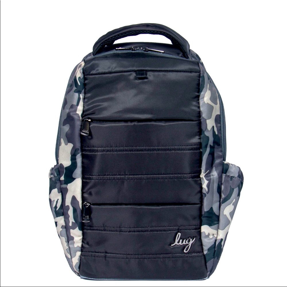 NWT: LUG HOPPER BACKPACK: CAMO MIDNIGHT